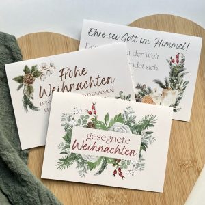Kartenset „Weihnachten“