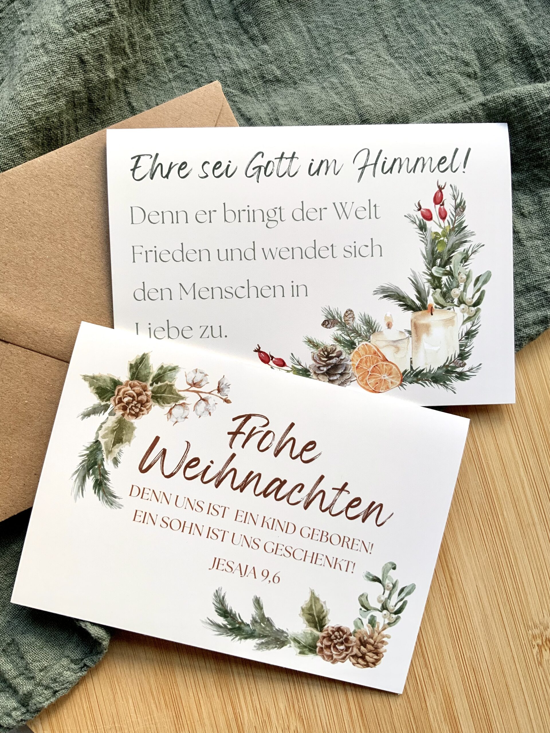 Kartenset „Weihnachten“